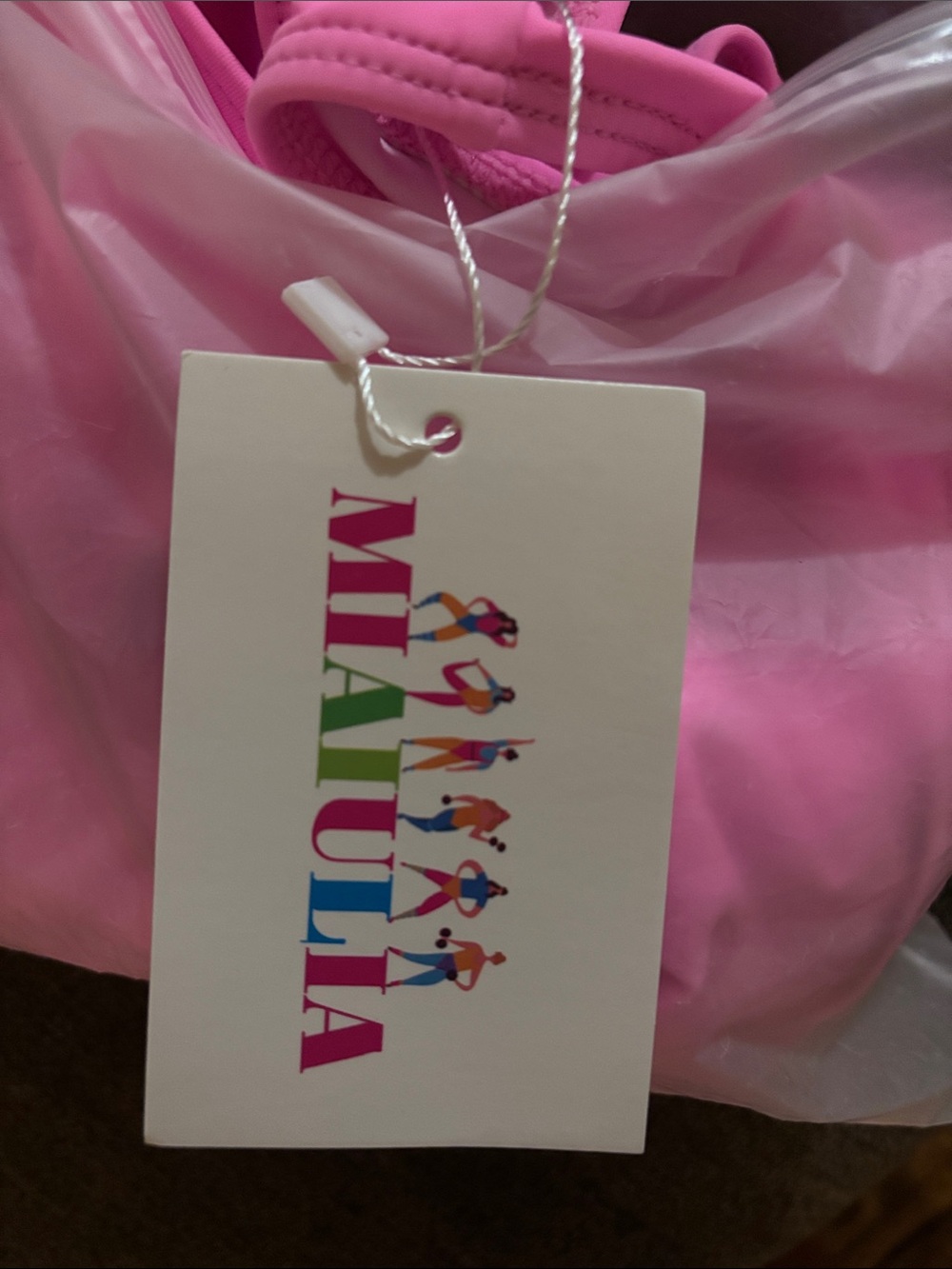 🎉BOGO 1/2 🎉 NWT Classic Scoop One-Piece Swimsuit in Bright Pink - Picture 5 of 5
